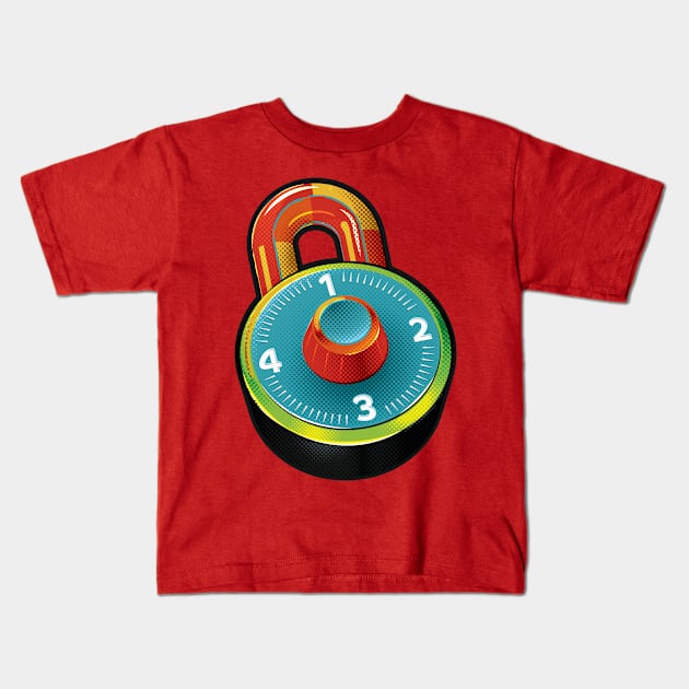 Padlock Kids T-Shirt by Mattgyver